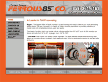 Tablet Screenshot of ferrous85.com